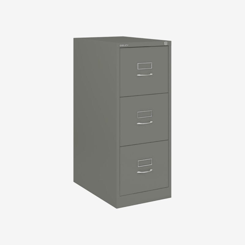 BS Traditional A4 Filing Cabinet | 3 Drawer Slate
