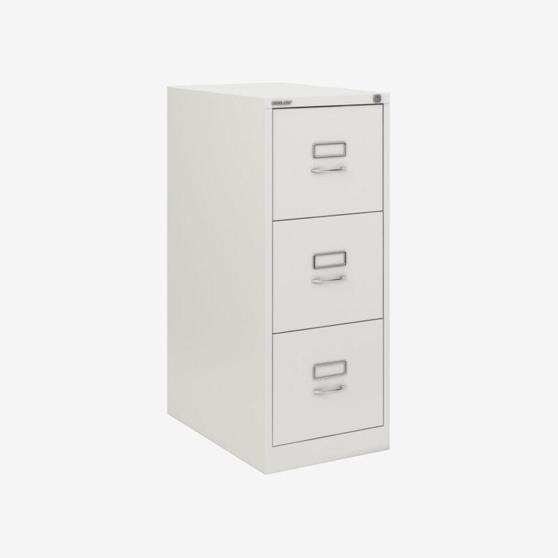 BS Traditional A4 Filing Cabinet | 3 Drawer Traffic White
