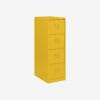 BS Traditional A4 Filing Cabinet | 4 Drawer Yellow