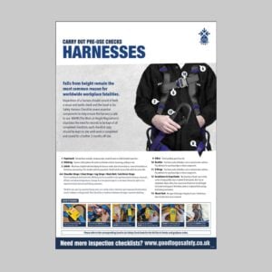 Harness Inspection - A2 Safety Poster