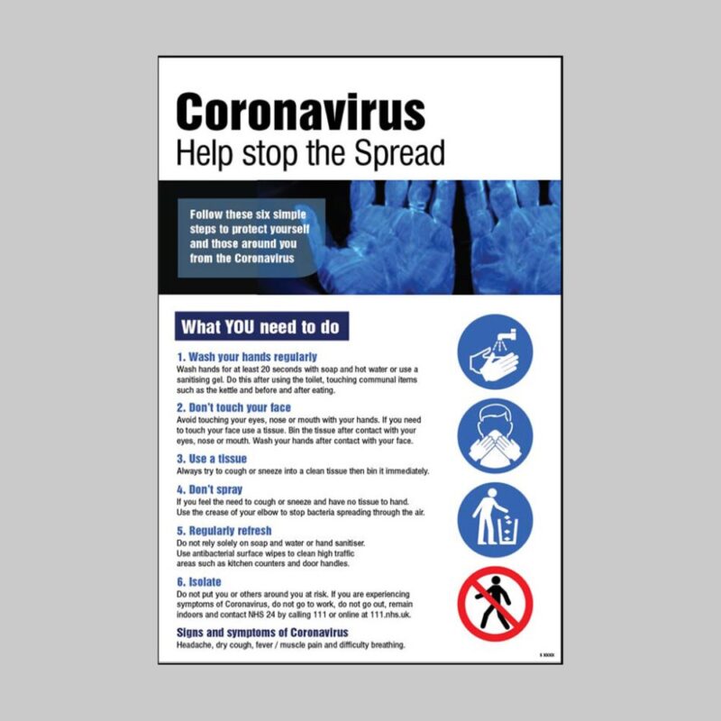 Coronavirus Information - Safety Poster