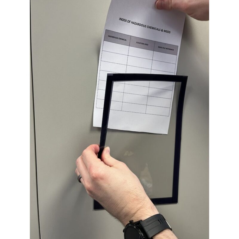 A4 Magnetic Document Frames