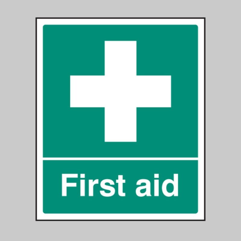 First Aid - Safety Signs