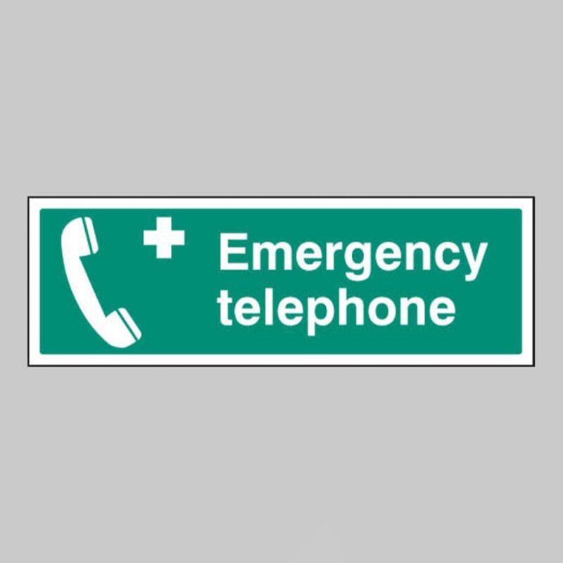 Emergency Telephone - Safety Signs