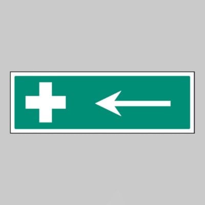 First Aid Left Symbol - Safety Signs