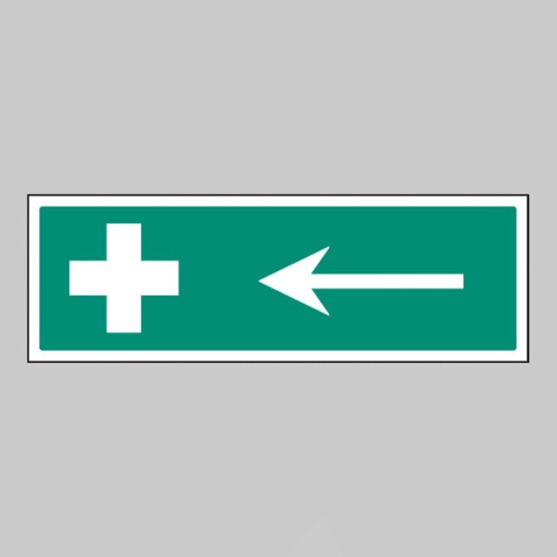 First Aid Left Symbol - Safety Signs