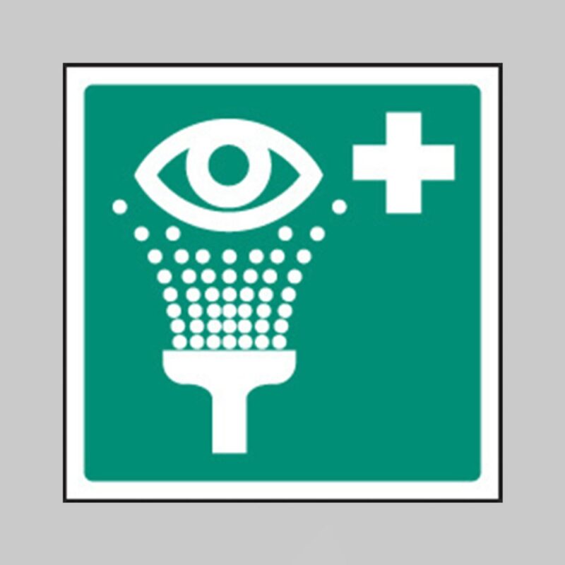 Emergency Eyewash Symbol - Safety Signs