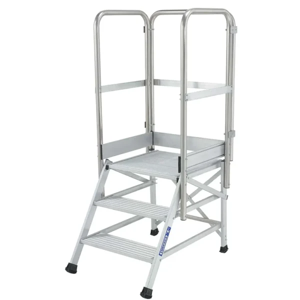 TB Davies KING-POD Aluminium Fixed Industrial Podium Step