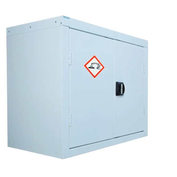 QMP Acid / Alkali Wall Mounted Cupboard - 570H x 850W x 255D