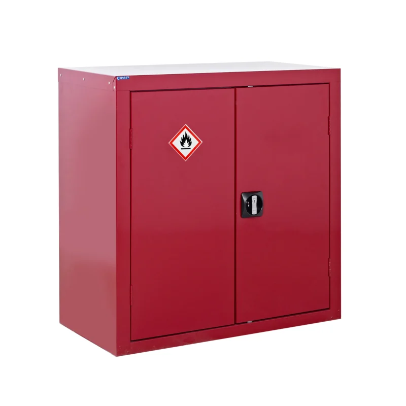 QMP Flammable Liquid Storage Cupboard - 900H x 900W x 460D