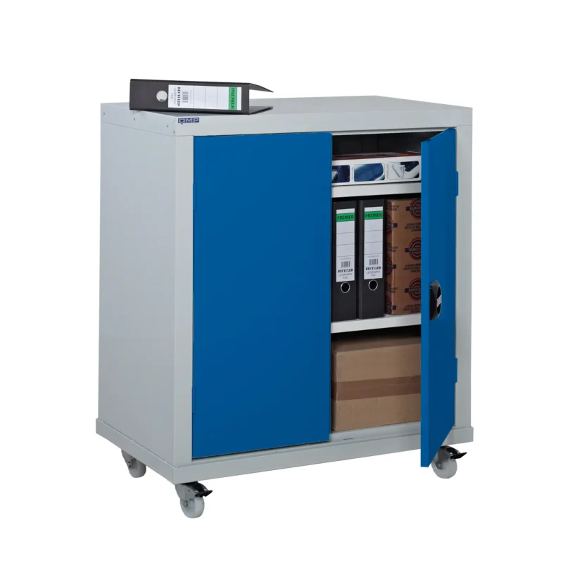 QMP Workplace Storage Mobile Cupboard - 1040H x 900W x 460D