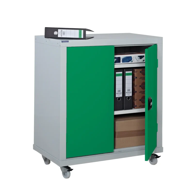 QMP Workplace Storage Mobile Cupboard - 1040H x 900W x 460D