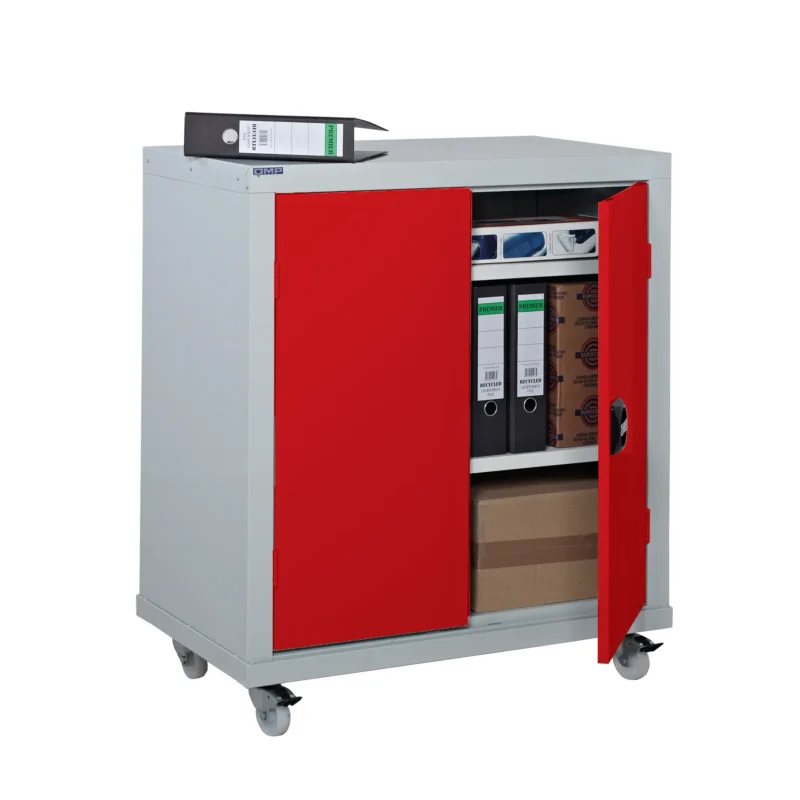 QMP Workplace Storage Mobile Cupboard - 1040H x 900W x 460D