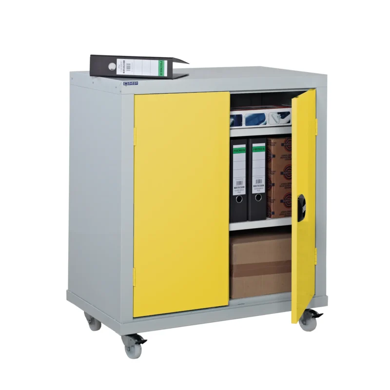 QMP Workplace Storage Mobile Cupboard - 1040H x 900W x 460D