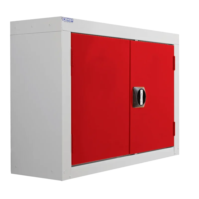 QMP Workplace Storage Wall Cupboard - 570H x 850W x 255D