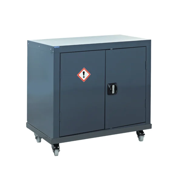 QMP Mobile CoSHH Cupboard - 1040H x 900W x 460D