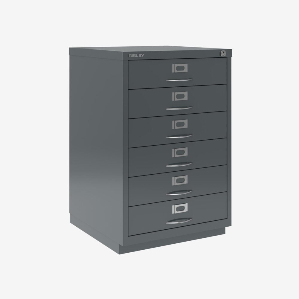 Bisley F Series Filer - Suspension Filing Cabinet - 6 Drawer