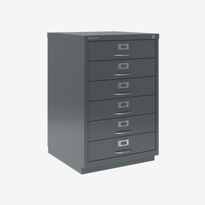 Bisley F Series Filer - Suspension Filing Cabinet - 6 Drawer