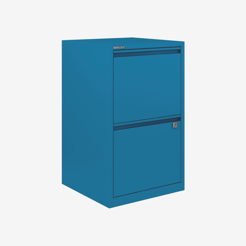 Bisley Home Filer – A4 Suspension Filing Cabinet – 2 Drawer