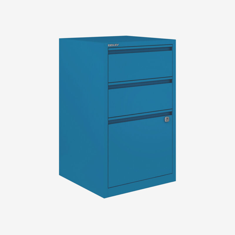 Bisley Home Filer – A4 Suspension Filing Cabinet – 3 Drawer Combination