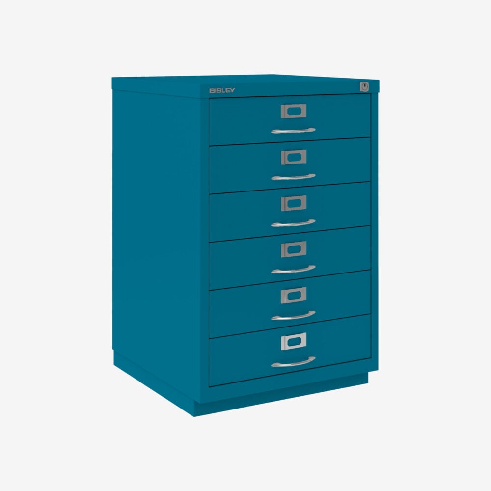Bisley F Series Filer - Suspension Filing Cabinet - 6 Drawer