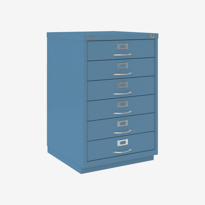 Bisley F Series Filer - Suspension Filing Cabinet - 6 Drawer