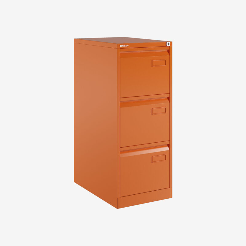 Bisley Volume Filer – A4 Filing Cabinet – 3 Drawer