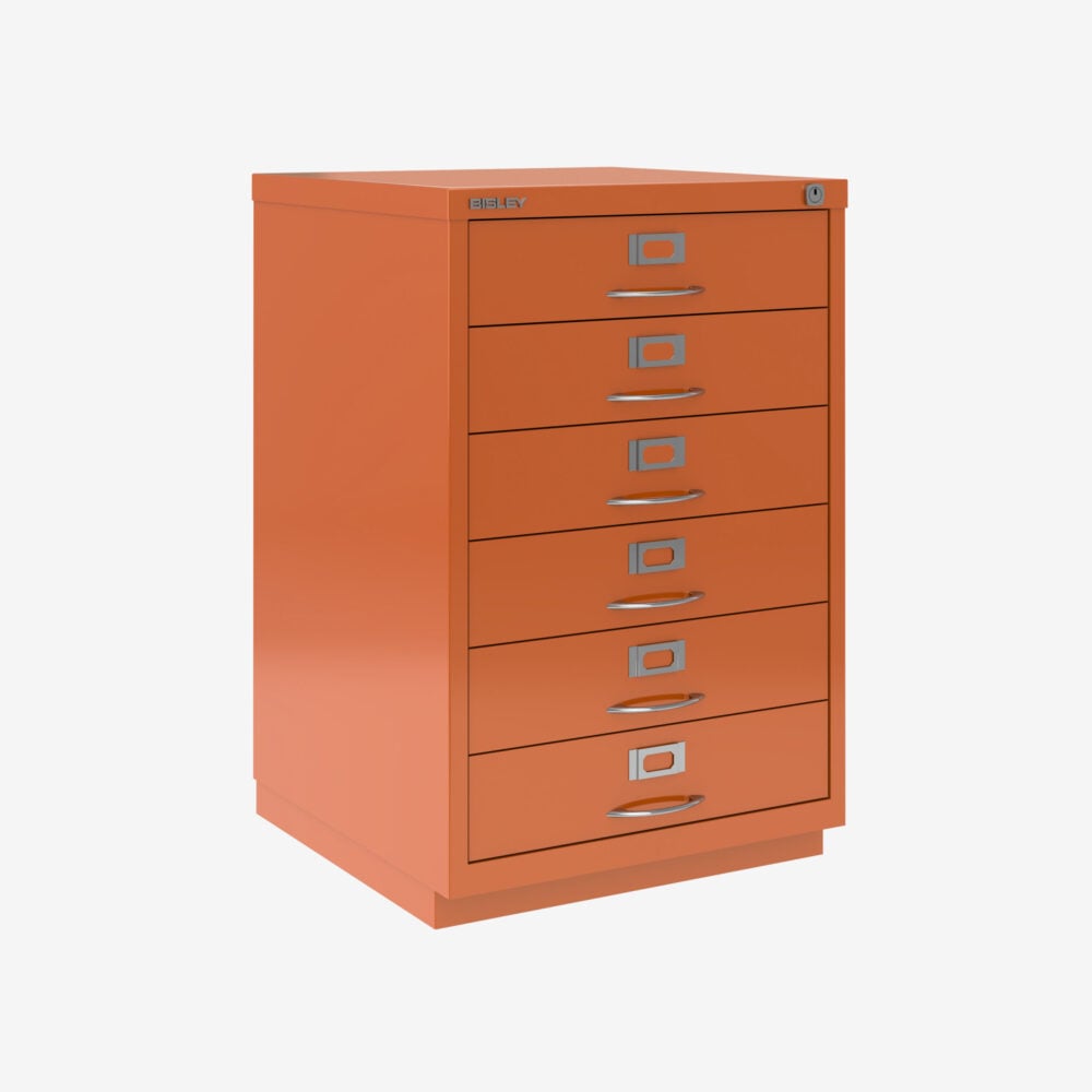 Bisley F Series Filer - Suspension Filing Cabinet - 6 Drawer