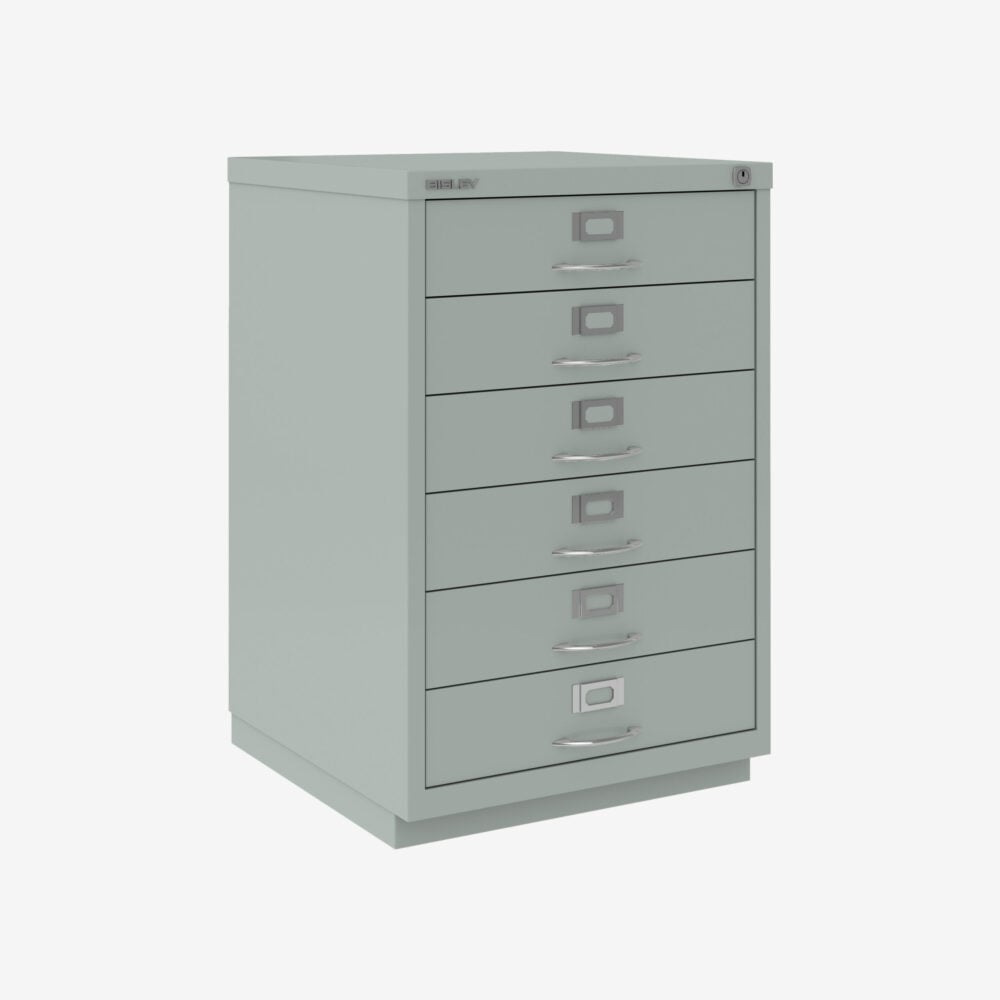 Bisley F Series Filer - Suspension Filing Cabinet - 6 Drawer