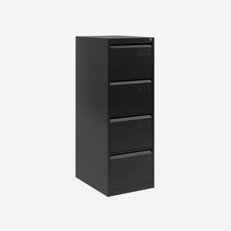 Bisley Volume Filer - Foolscap Filing Cabinet - 4 Drawer