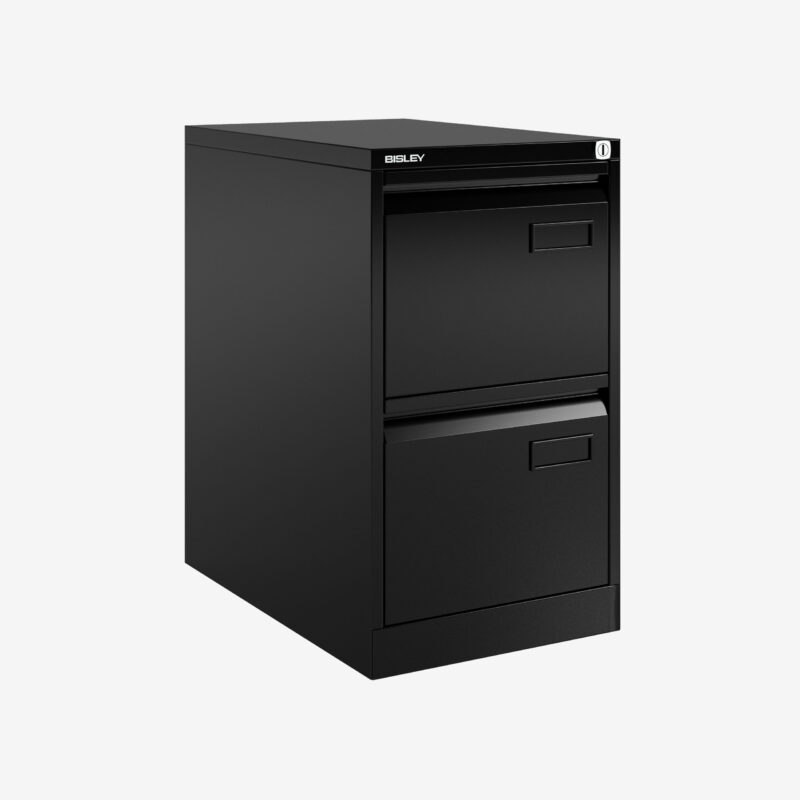 Bisley Volume Filer – A4 Filing Cabinet – 2 Drawer
