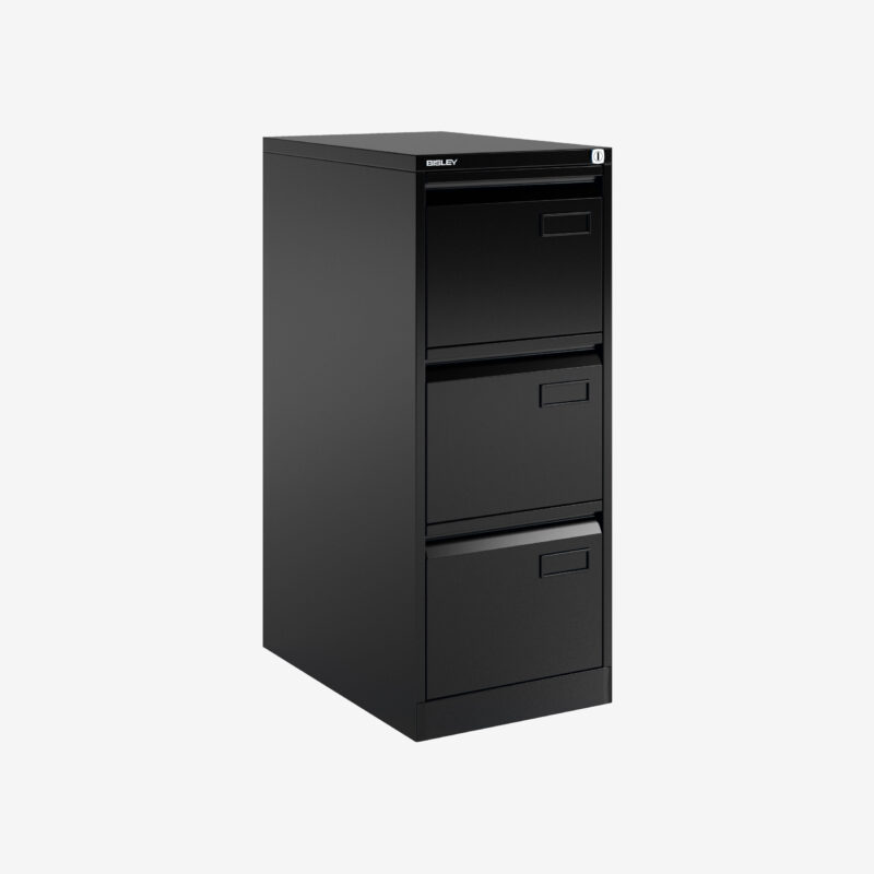 Bisley Volume Filer – A4 Filing Cabinet – 3 Drawer