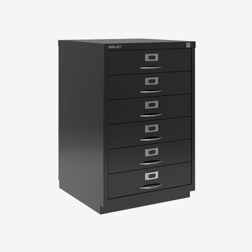 Bisley F Series Filer - Suspension Filing Cabinet - 6 Drawer