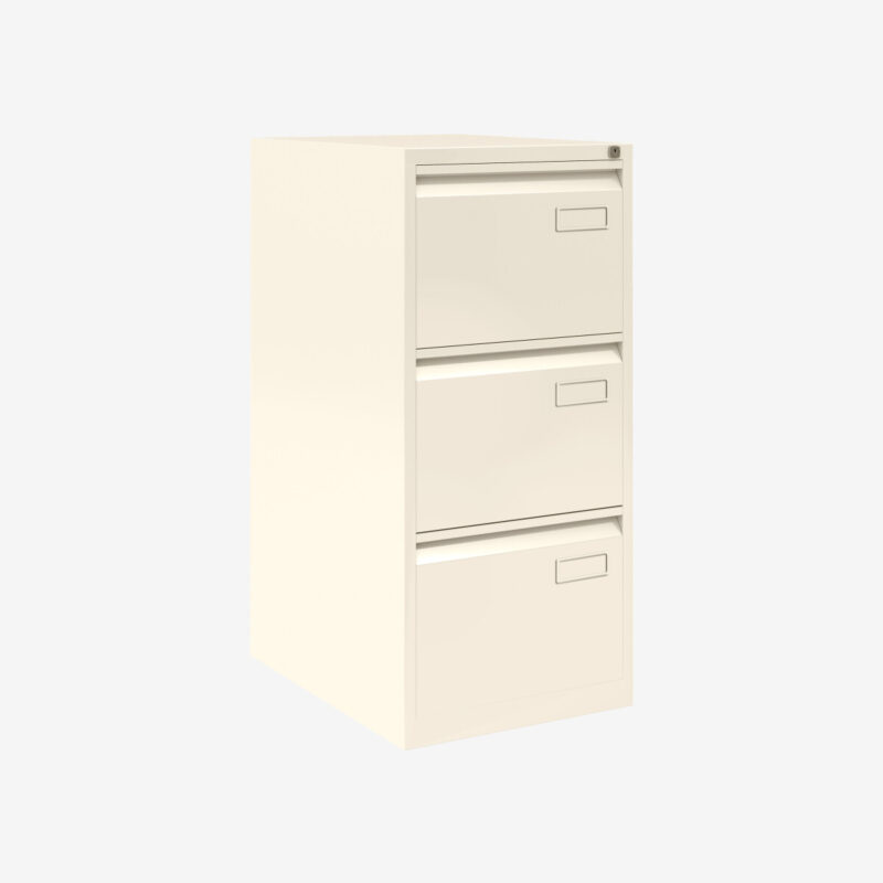 Bisley Volume Filer - Foolscap Filing Cabinet - 3 Drawer