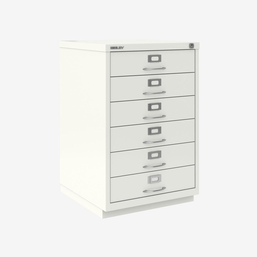 Bisley F Series Filer - Suspension Filing Cabinet - 6 Drawer