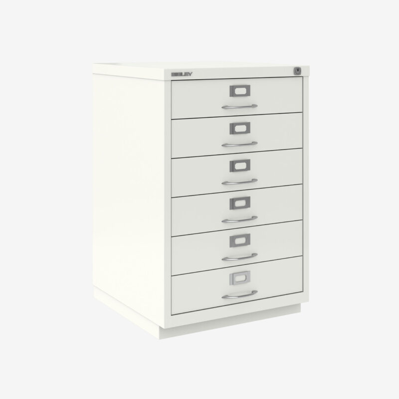 Bisley F Series Filer - Suspension Filing Cabinet - 6 Drawer