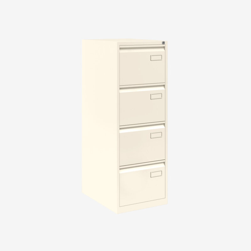 Bisley Volume Filer - Foolscap Filing Cabinet - 4 Drawer