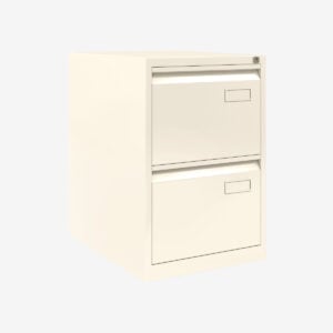 Bisley Volume Filer - Foolscap Filing Cabinet - 2 Drawer