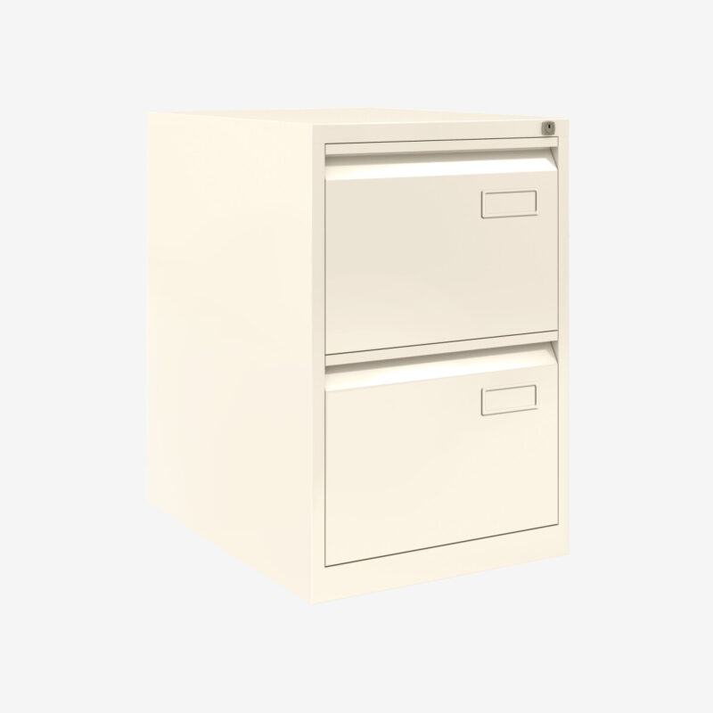 Bisley Volume Filer - Foolscap Filing Cabinet - 2 Drawer