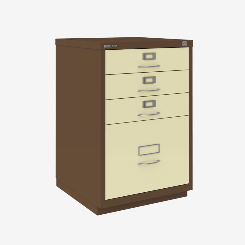 Bisley F Series Filer - Suspension Filing Cabinet - 3 Drawer Combination