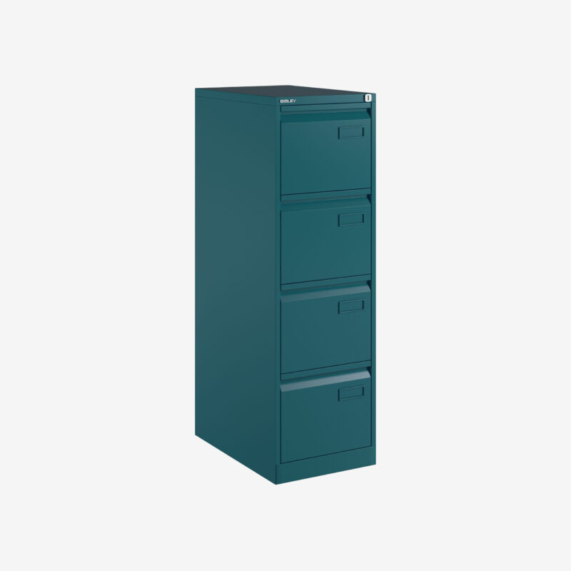 Bisley Volume Filer – A4 Filing Cabinet – 4 Drawer