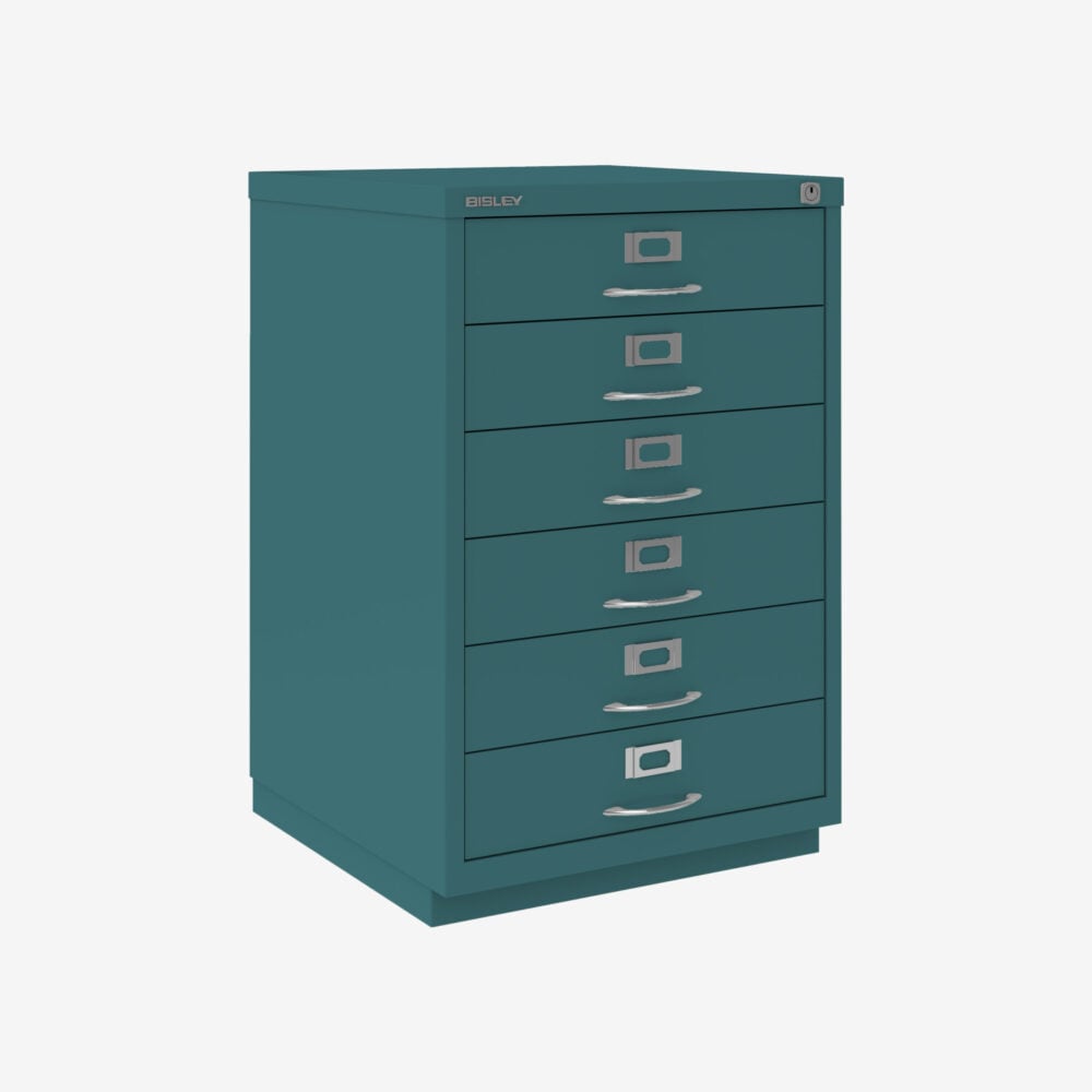Bisley F Series Filer - Suspension Filing Cabinet - 6 Drawer
