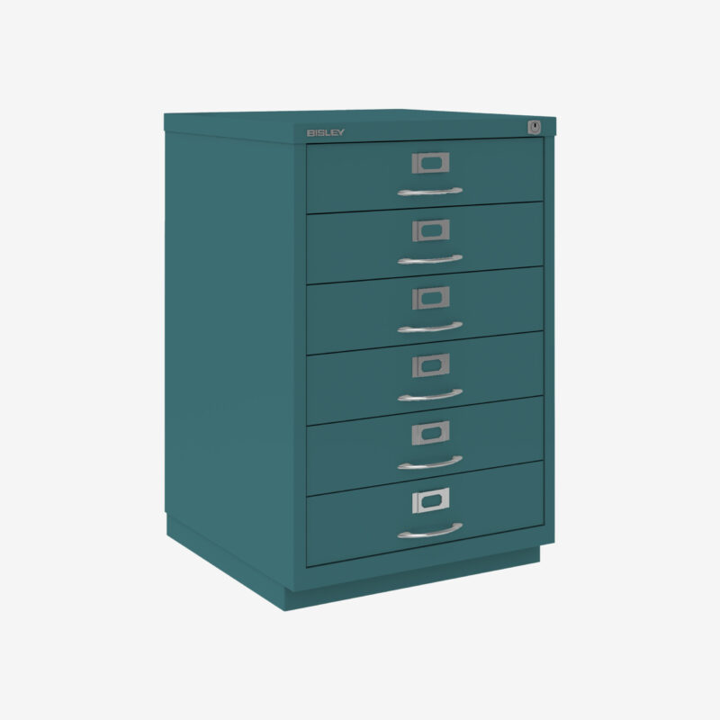 Bisley F Series Filer - Suspension Filing Cabinet - 6 Drawer