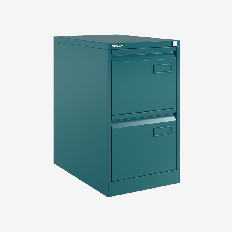 Bisley Volume Filer – A4 Filing Cabinet – 2 Drawer