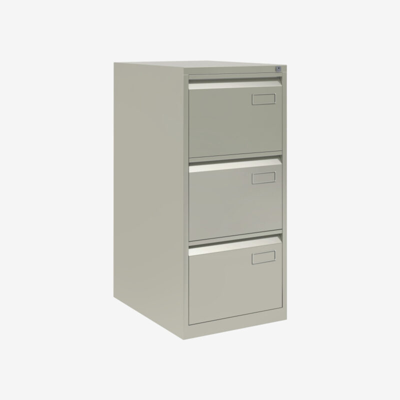 Bisley Volume Filer - Foolscap Filing Cabinet - 3 Drawer