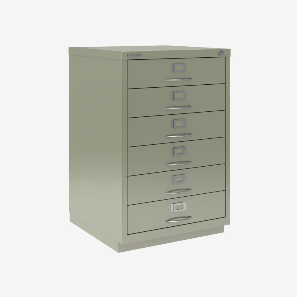 Bisley F Series Filer - Suspension Filing Cabinet - 6 Drawer
