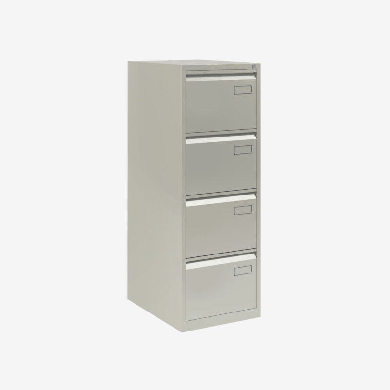 Bisley Volume Filer - Foolscap Filing Cabinet - 4 Drawer