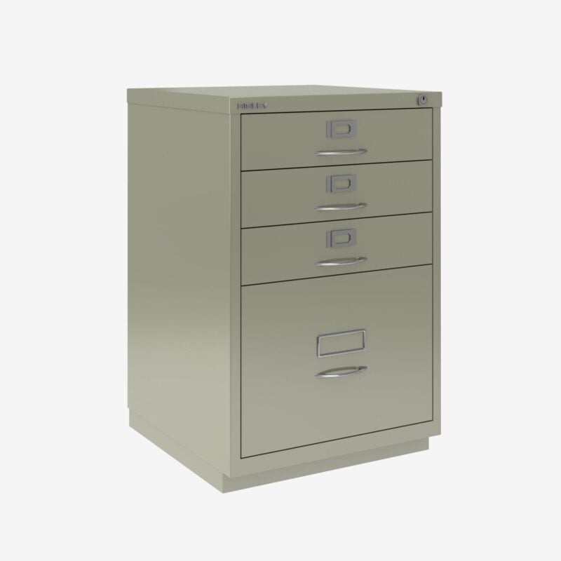 Bisley F Series Filer - Suspension Filing Cabinet - 3 Drawer Combination
