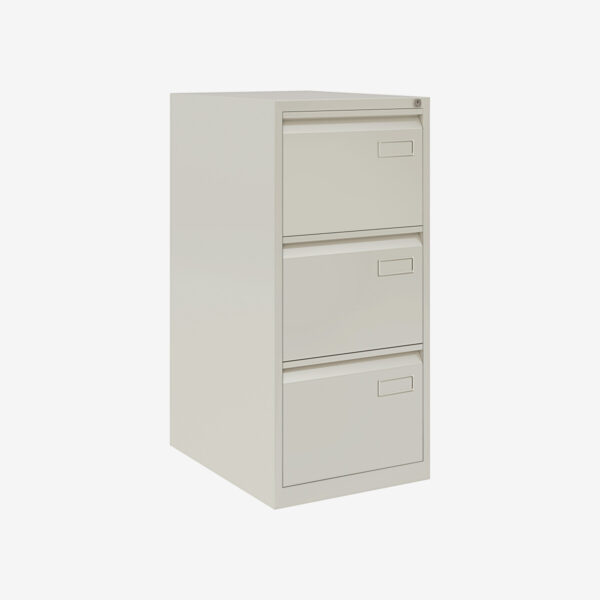 Bisley Volume Filer - Foolscap Filing Cabinet - 3 Drawer