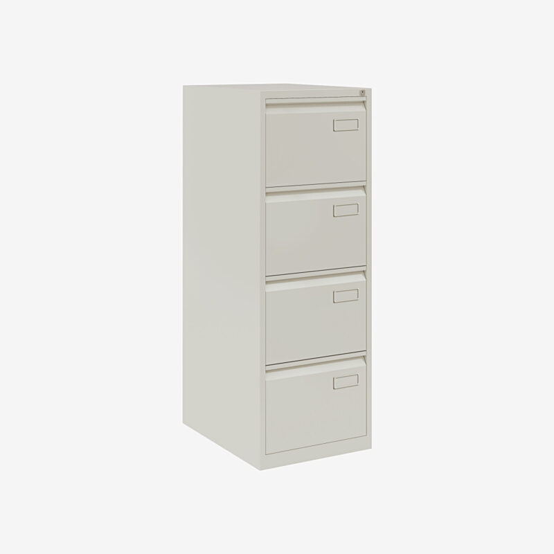 Bisley Volume Filer - Foolscap Filing Cabinet - 4 Drawer
